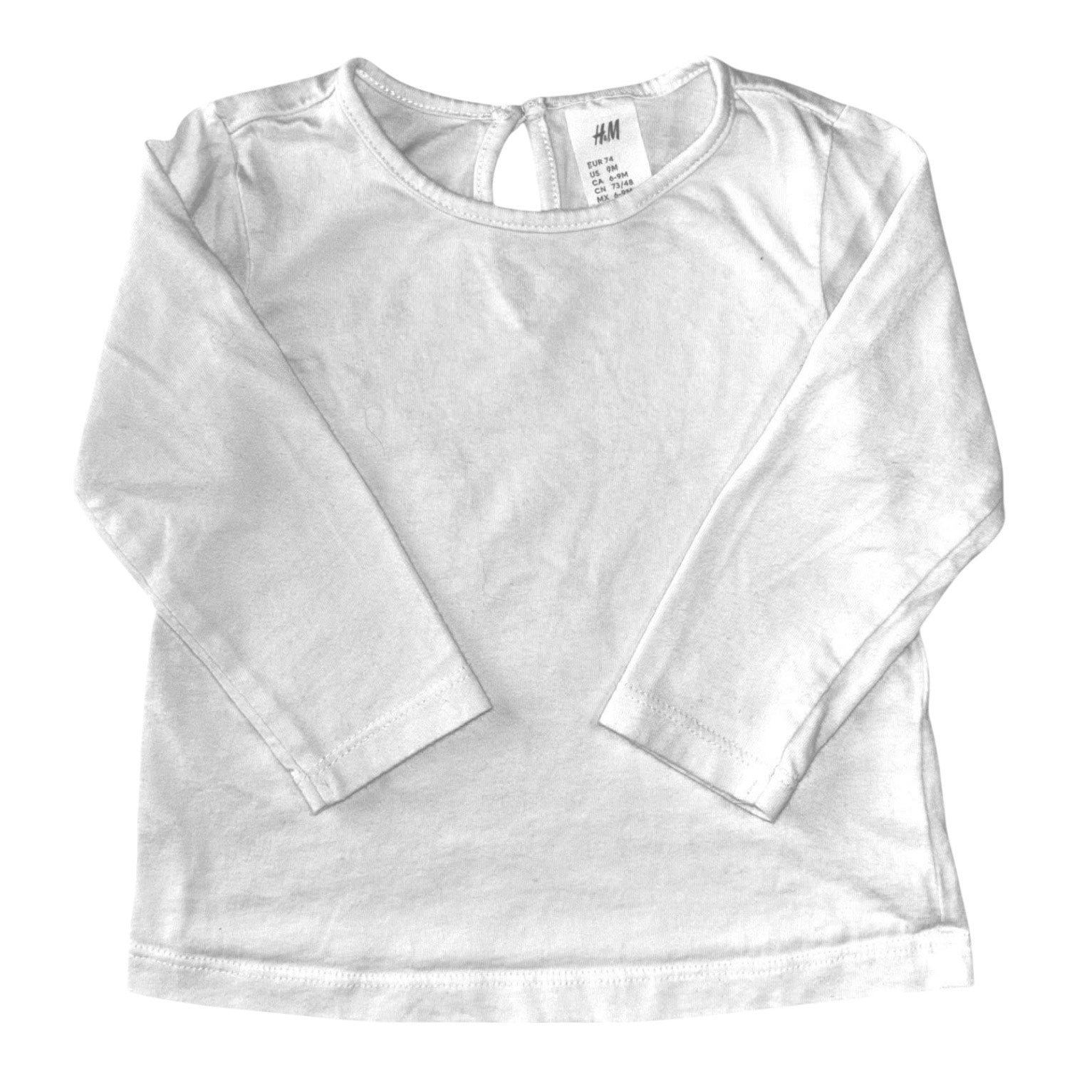 Chandail manche longue H&M 6-9 mois