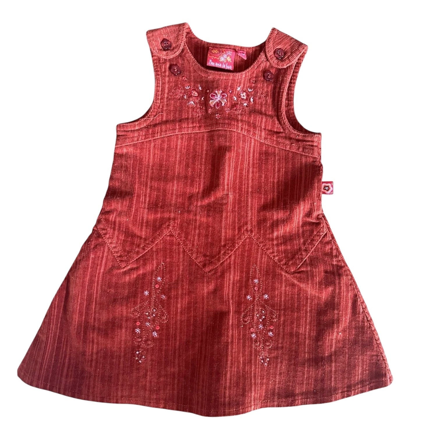 Robe Mon amie la forêt 12 mois