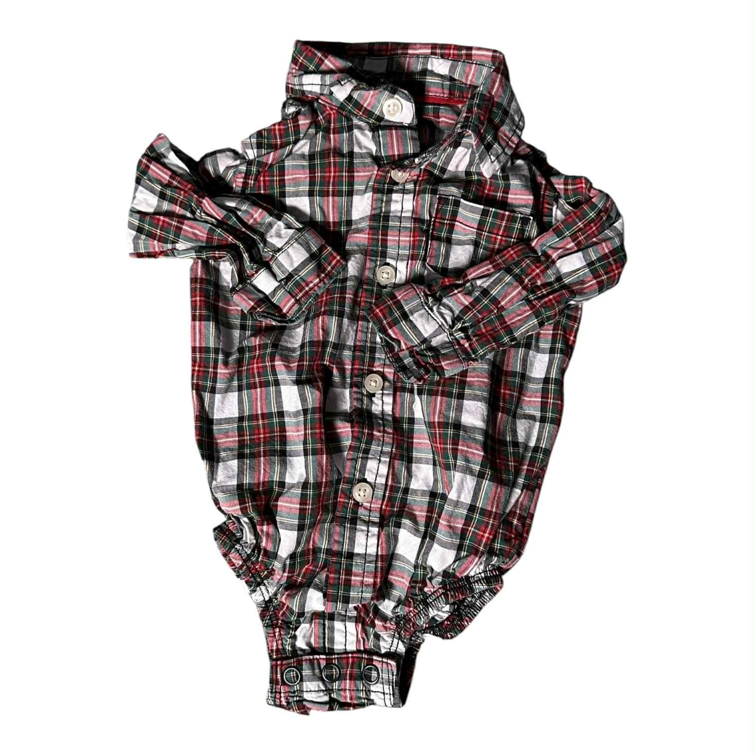 Cache-couche chemise carters 6 mois